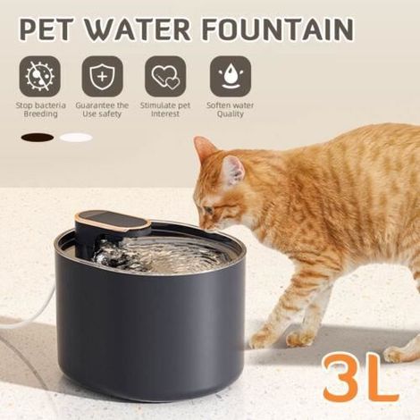 Herzberg hg 04142 distributeur deau electrique intelligent pour animaux de compagnie (1/5)