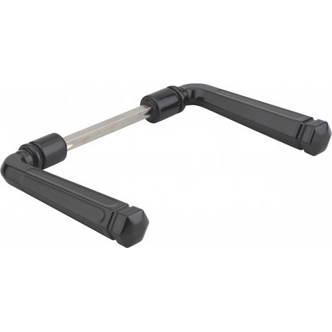Thirard – Béquilles torsadées en inox pour porte – Carré 7mm – Résistantes à la corrosion – Design moderne pour portes intérieures et extérieures (1/3)