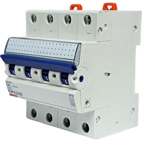 DISJONCTEUR MAGNETO-THERM.4P C25 6KA 4M GEWISS GW92089 (1/2)
