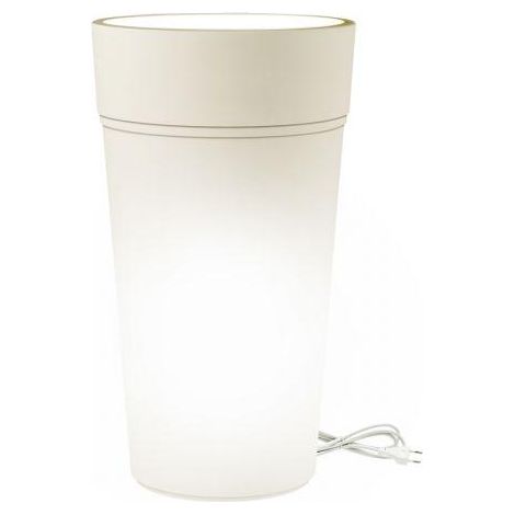 Outdoor Vase "Stem Element con Luce" für Blumen und Pflanzen -65 cm (1/4)