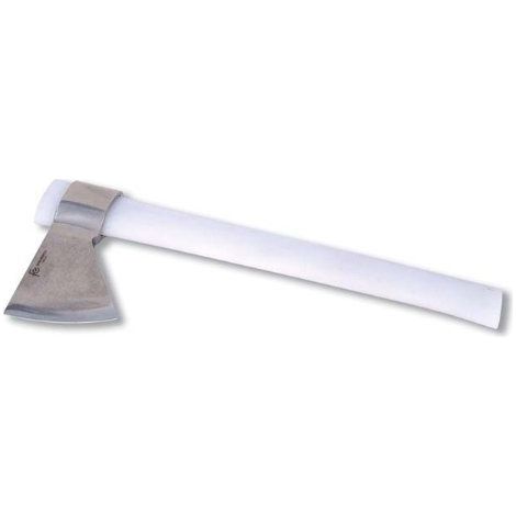 HACHA INOX. 750 GRS. MGO. POLIETILE - FLORES CORTES
