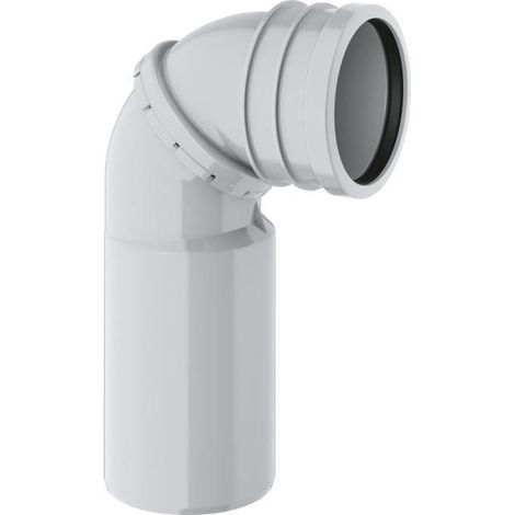Grohe 90° Abwasserrohr aus PVC