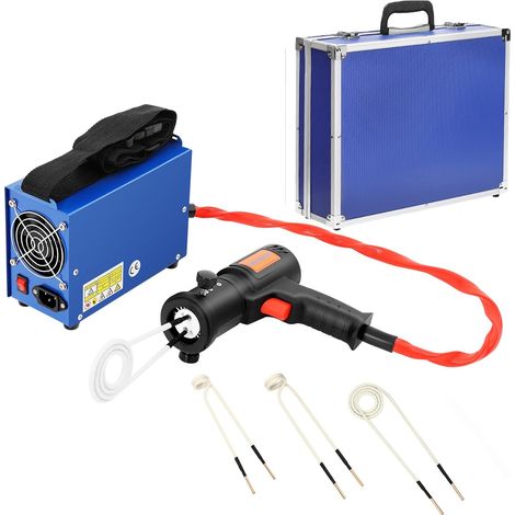 1.5 kW Induction Car Heater with 4 Heating Coils - Magnetic Induction Heater - Bolt and Nut Removal Kit - Heating Temperature