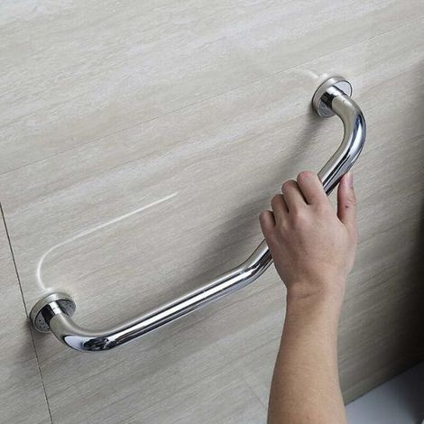 304 acier inoxydable salle de bain main courante douche main courante baignoire main courante personnes âgées salle de bain main courante,Poignée de Baignoires 45 cm Barre d'appui Mural Barre Porte Se (1/5)