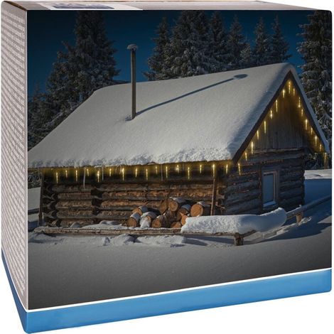 Tenda luminosa per esterni 72 LED 6,9 m (1/5)