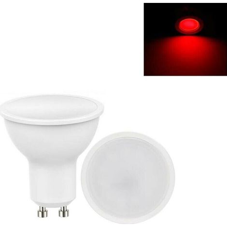 Faretto Led Gu10 Ad Incasso Lampadina 6w Luce Rossa (1/4)