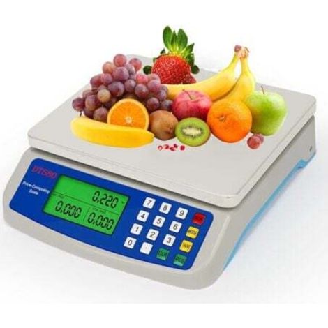 Balance de cuisine électronique domestique 30 kg balance alimentaire numérique avec écran LCD (modèle de batterie) (taille : 30 kg/1 g)