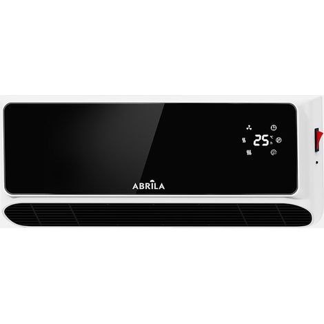 Elektrischer Heizkörper abrila Split Cerámico PTC schwarz 2000 W (1/3)