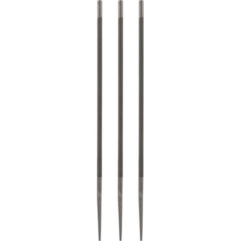 BelleRise – 3-teiliges Kettensägenketten-Feilenset – 5,2 mm Legierung – schnelles Schärfen – für Holz und Garten (1/5)