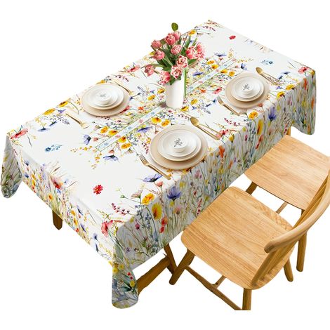Nappe Jetable - Tissu Brossé Imperméable - Pour Intérieur Et Extérieur - 100 x 150 cm (1/5)