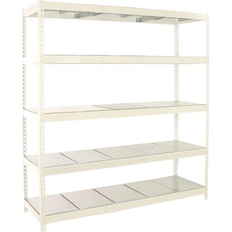 Estantería SIMONRACK Simonforte 2409-5 metal blanco/galva