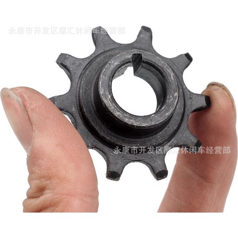 Mini motorcycle accessories 50CC 80CC bicycle engine 10-tooth small sprocket flywheel small chainring 415 (1/4)