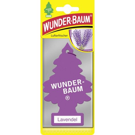 Wunderbaum Papierlufterfrischer Lavendel Autopflege