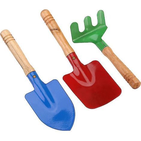 3 outils de jardin en métal (1/3)