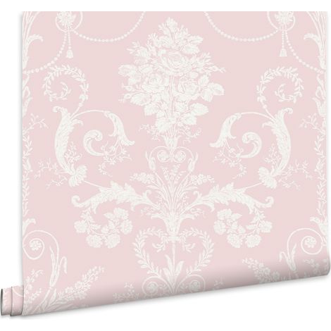 Laura Ashley Josette Amethyst Vliestapete - 10mx52cm