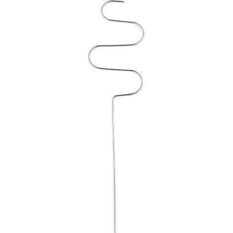Tuteur de Plantes En Métal Silver Cadre de Culture 26cm30cm35cm40cm pour Roses Pois et Décor Indoor Outdoor (1/5)