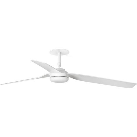 CRUISER RECESSED XL LED-Gleichstrom-Ventilator weiß 2700K SWT