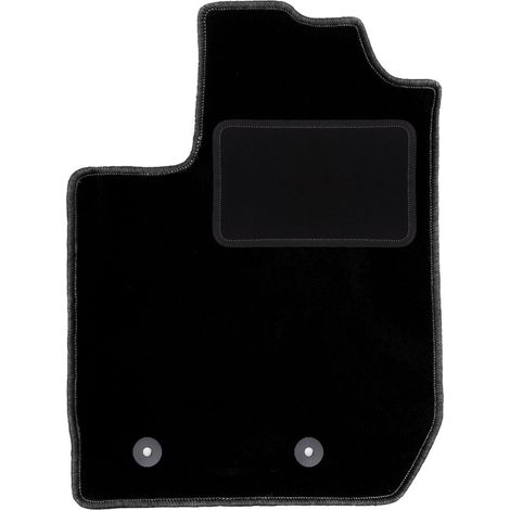 Tapis conducteur noir pour : Dacia Duster II SUV 4x4 (2018-)
