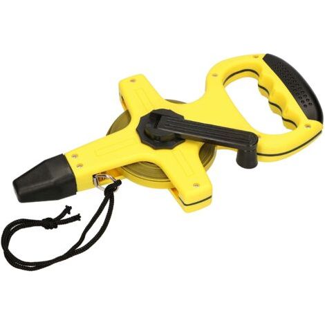 Mètre ruban 30 m en acier jaune-NANOTEH (1/5)