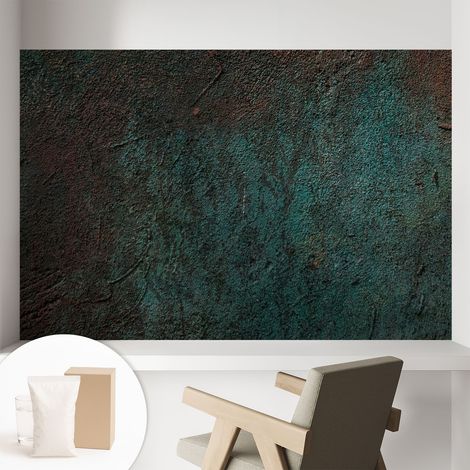 Papier peint intissé mural pour salon chambre à coucher tendance et originale - Colle incluse gratuite Surface rustique 104x70 cm (1/5)