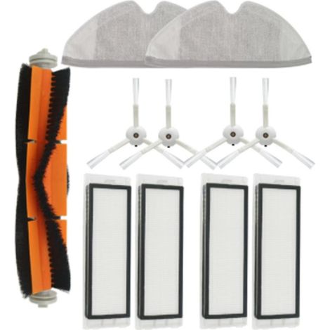 1 Set HEPA-Filter + Seitenbürste + Hauptbürste für Xiaomi Mi Saugroboter (1/4)