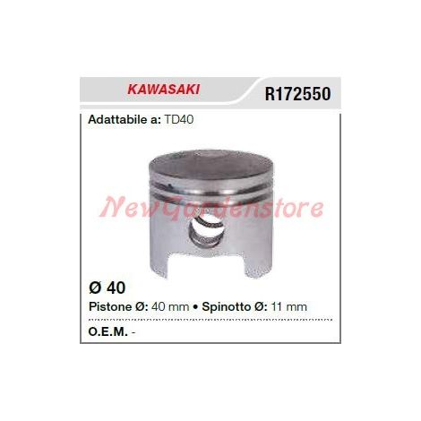 Pistone segmenti spinotto KAWASAKI decespugliatore TD40 172550
