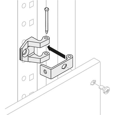 Charnières pour Plastrons Pivotants (x20) 1STQ008111A0000 ABB PHFP0020 (1/2)