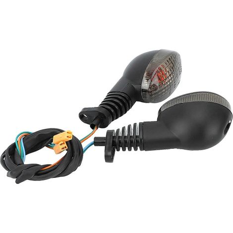 Blinkerleuchte passend für Kawasaki Para Ninja 250 Motorrad-Modifikation (Schwarz) (1/5)