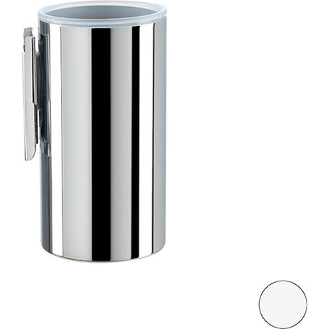 STILHAUS Hashi porta bicchiere metallo bianco opaco codice prod: 000HS10M24