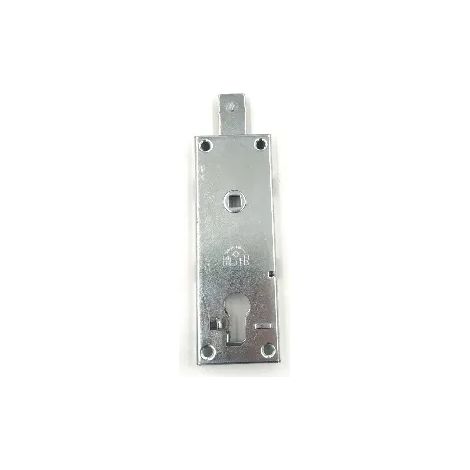 serratura per basculante/garage cilindro a profilo europeo interasse 70 mm senza cilindro (1/2)
