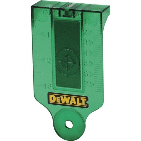 DeWalt Laser-Zielkarte, grün