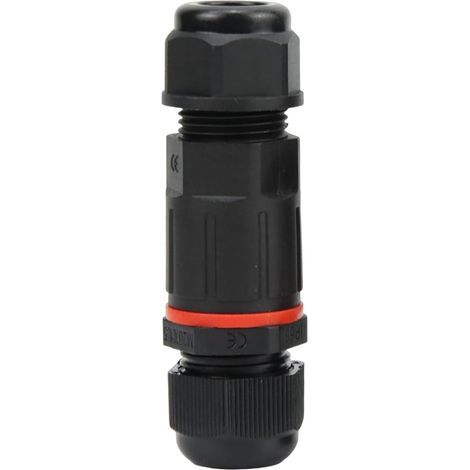 Connecteur de câble étanche IP68 3 pôles pour câble de 8 à 12mm de diamètre, boîte de jonction, câble souterrain extérieur, boîte de jonction, éclairage de rue, manchon de câble, boîte de connexion-1p (1/5)