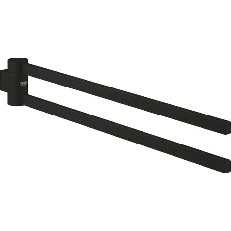 Handtuchhalter Selection 41219 2-armig schwenkbar phantom black (1/5)