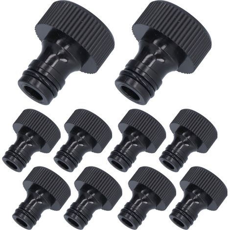 10 Pièces Raccord de Tuyau 15mm Robuste Étanche avec Filetage Femelle G3/4 pour Jardin et Terrasse (1/5)