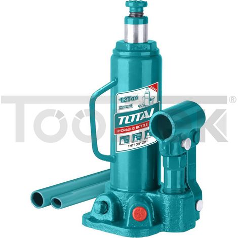 CRIC SOLLEVATORE CRICK IDRAULICO A BOTTIGLIA 12ton AUTO 465mm TOTAL