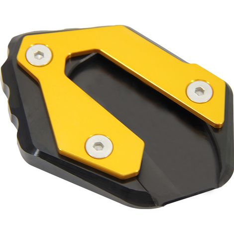 Modification des accessoires pour moto Yamaha MT09 XSR900 TRACER 900 : béquille et support de repose-pieds agrandis