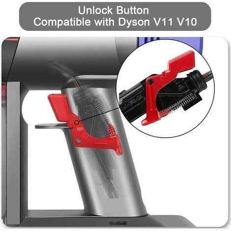 Interrupteur gâchette Dyson 2pcs Contrôle aspiration Aspirateur V10/V11 Bouton déclencheur puissant Propriétaires de Dyson (1/5)