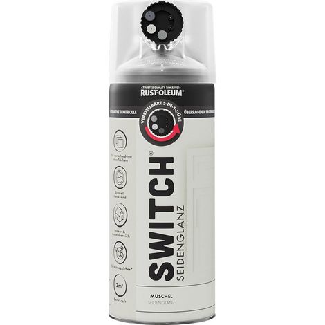 Rust-Oleum Sprühlack Switch 400 ml muschel seidenglanz Lackspray (1/2)