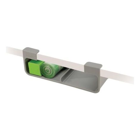 Organisateur de film, de papier d'aluminium et de sacs de rangement sous étagère CupboardStore, gain de place, gris (1/5)