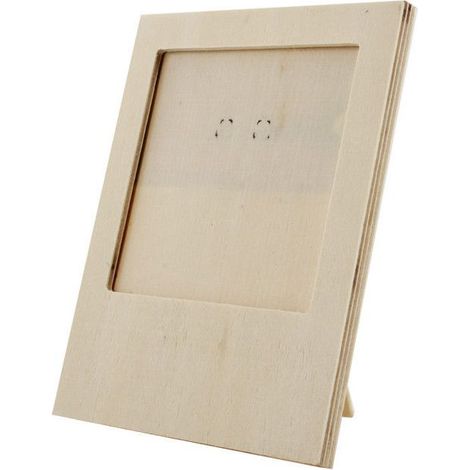 Cadre en bois - Polaroid - Bois - Personnalisable - 12 x 15 cm (1/2)