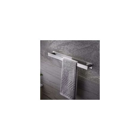 Ruicer Badezimmer-Handtuchhalter, selbstklebend, Handtuchstange, Edelstahl, 40 cm - Crezuo