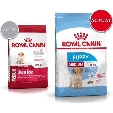 Royal Canin – Croquettes végétariennes pour chiots moyens 15 kg – Peau et pelage – Antioxydants et vitamines – Saveur légume