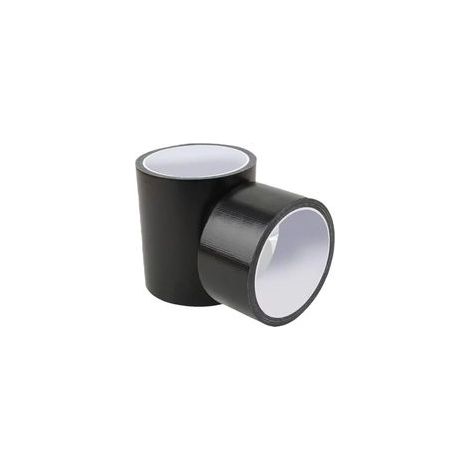 1pcs ruban adhésif étanche en fibre ultra résistant, anti-fuites, auto-fixant, noir, 10 m x 5 cm (1/4)