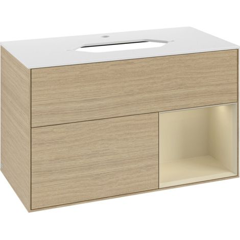 Villeroy & Boch G251HJPC Meuble sous-lavabo Finion G25