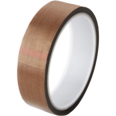 Ruban Adhésif PTFE - Largeur 25 mm - Longueur 10 m - Épaisseur 0,13 mm - Pour Scelleuses À Vide Et À Impulsion (1/5)