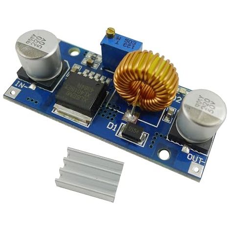 XL4015 DC-DC Module Buck Converters 438V 1.25-36V Power Module Lithium LED Charger Heatsink (1/3)