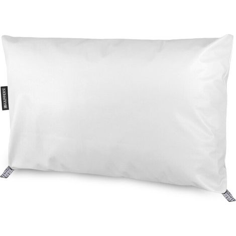 Coussin pour palette Similicuir Extérieur Blanc Dossier 80x45x25 Blanc