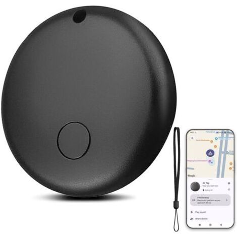 Traceur GPS pour véhicule Smart Tag noir (Version Android) — Compatible avec l'application Google « Localiser » (Android uniquement) (1/5)