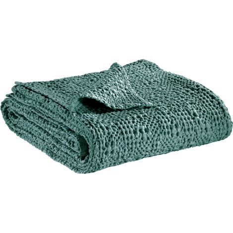 Copripiumino Tana in cotone 100% - Verde grigio - 240 x 260 cm (1/4)