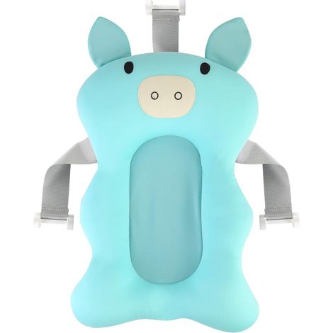 Coussin de Baignoire Anti-Dérapant pour Siège de Baignoire pour Bébé et Nouveau-Né - Flottant pour Douche de Bébé (1/5)
